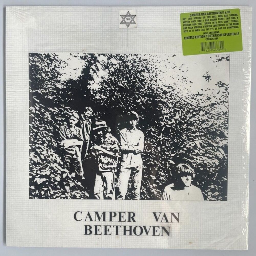 Camper Van Beethoven – II & III – 40th Ann. Toothpaste Color Vinyl Record NEW